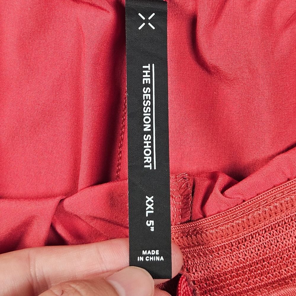 Ten Thousand The Session Short Mens XXL 5" Salmon Unlined Running Training - Picture 3 of 9